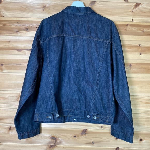 042 Kickers Vintage Blue Trucker Denim Jacket - Size L - Picture 5 of 10